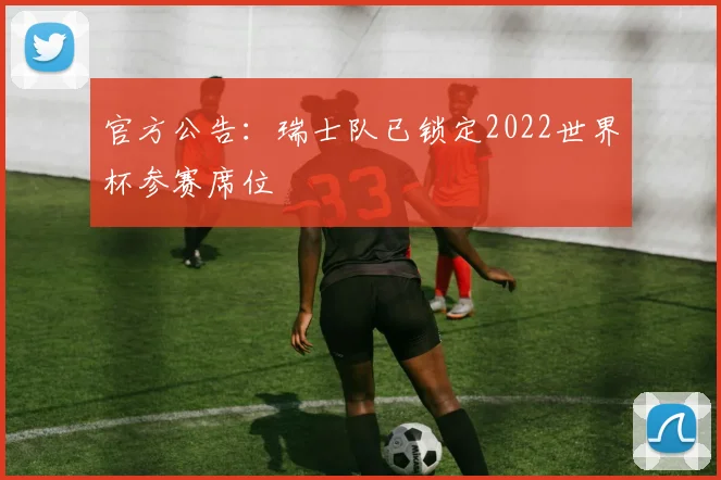 官方公告：瑞士队已锁定2022世界杯参赛席位