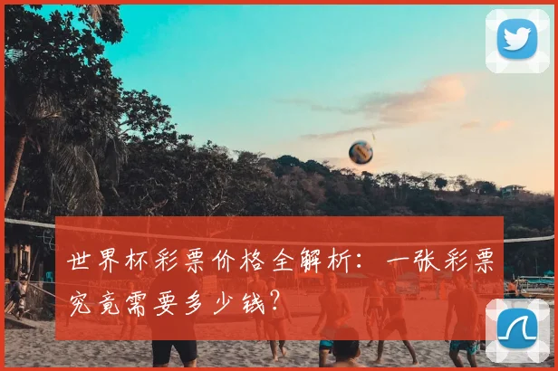 世界杯彩票价格全解析：一张彩票究竟需要多少钱？